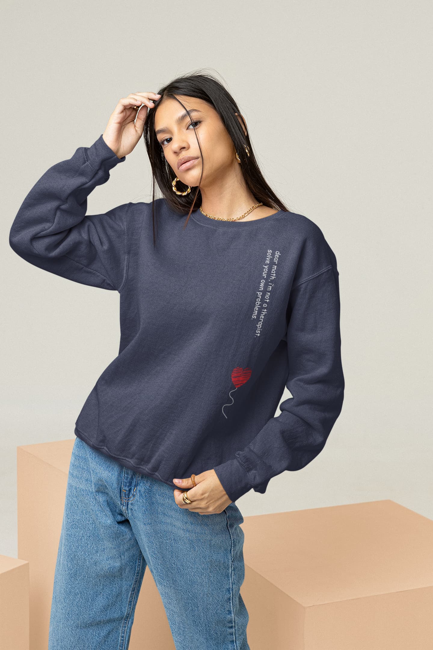 Dear Math - Women's Graphic Sweatshirt