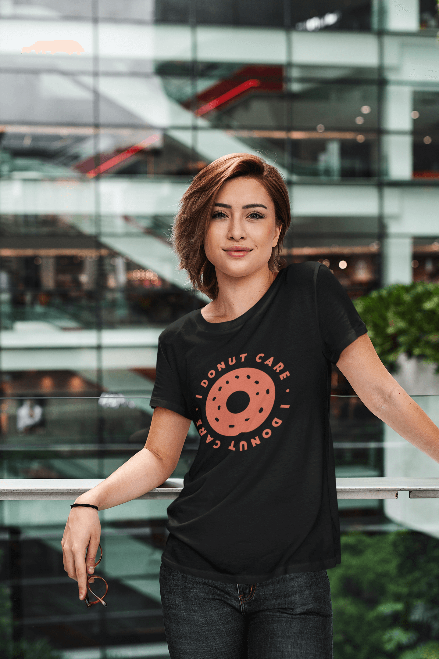 Donut Care - Women's Round Neck Half Sleeve Classic T-Shirt