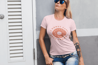 Donut Care - Women's Round Neck Half Sleeve Classic T-Shirt