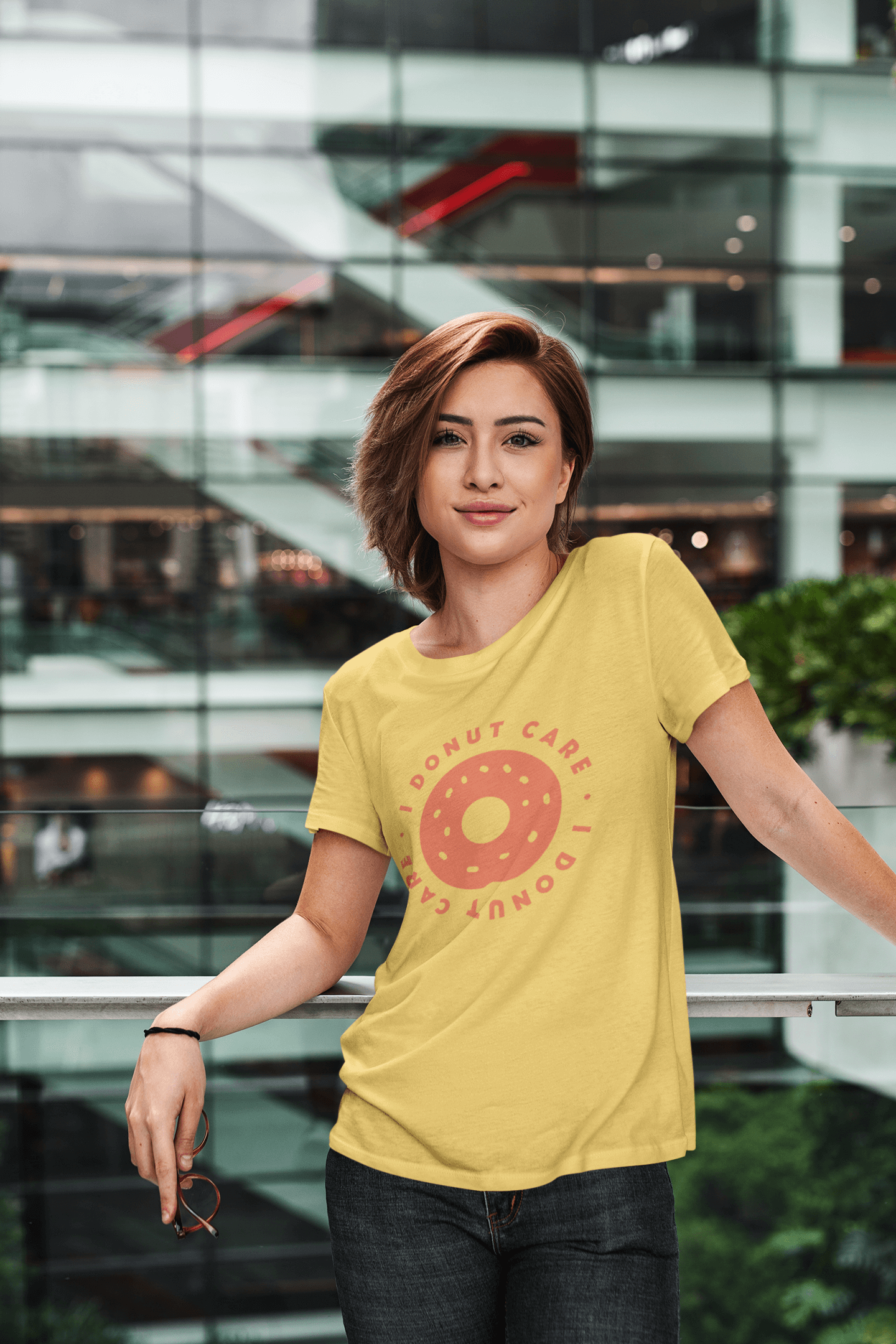 Donut Care - Women's Round Neck Half Sleeve Classic T-Shirt