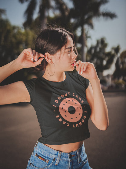 Donut Care - Women's Crop Top