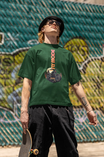Fly Mode - Men's Biker Oversized Classic T-Shirt