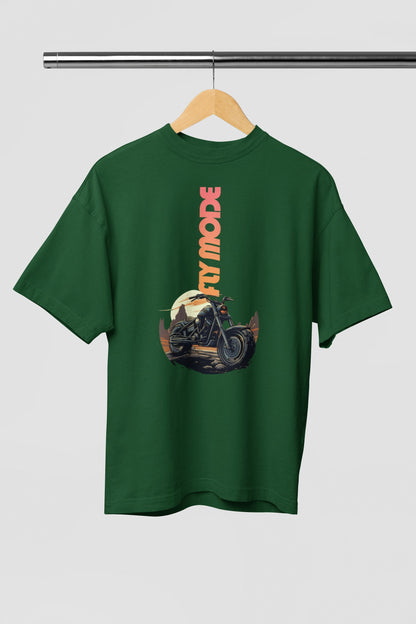 Fly Mode - Men's Biker Oversized Classic T-Shirt