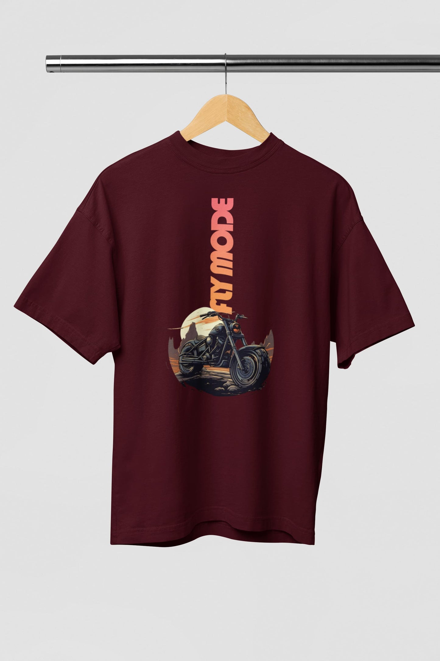 Fly Mode - Men's Biker Oversized Classic T-Shirt