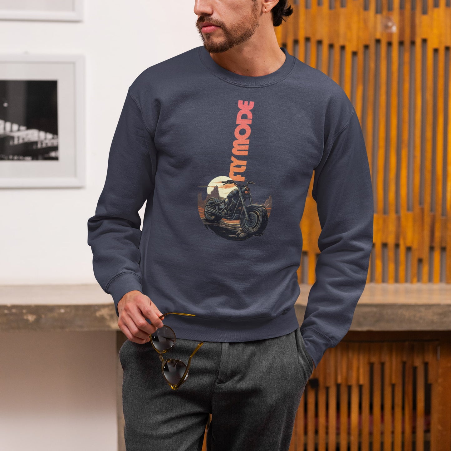 Fly Mode - Men's Printed Sweatshirt