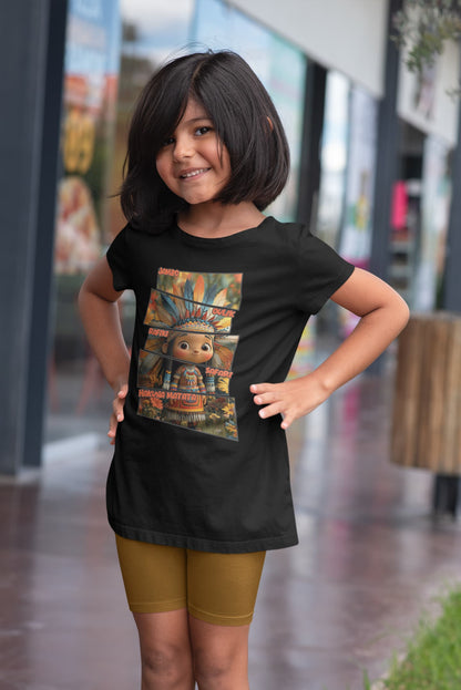 Hakuna Matata - Girl's Round Neck Half Sleeve Classic T-Shirt