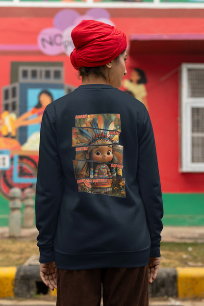 Hakuna Matata - Women's African Jungle Back Printed Sweatshirt