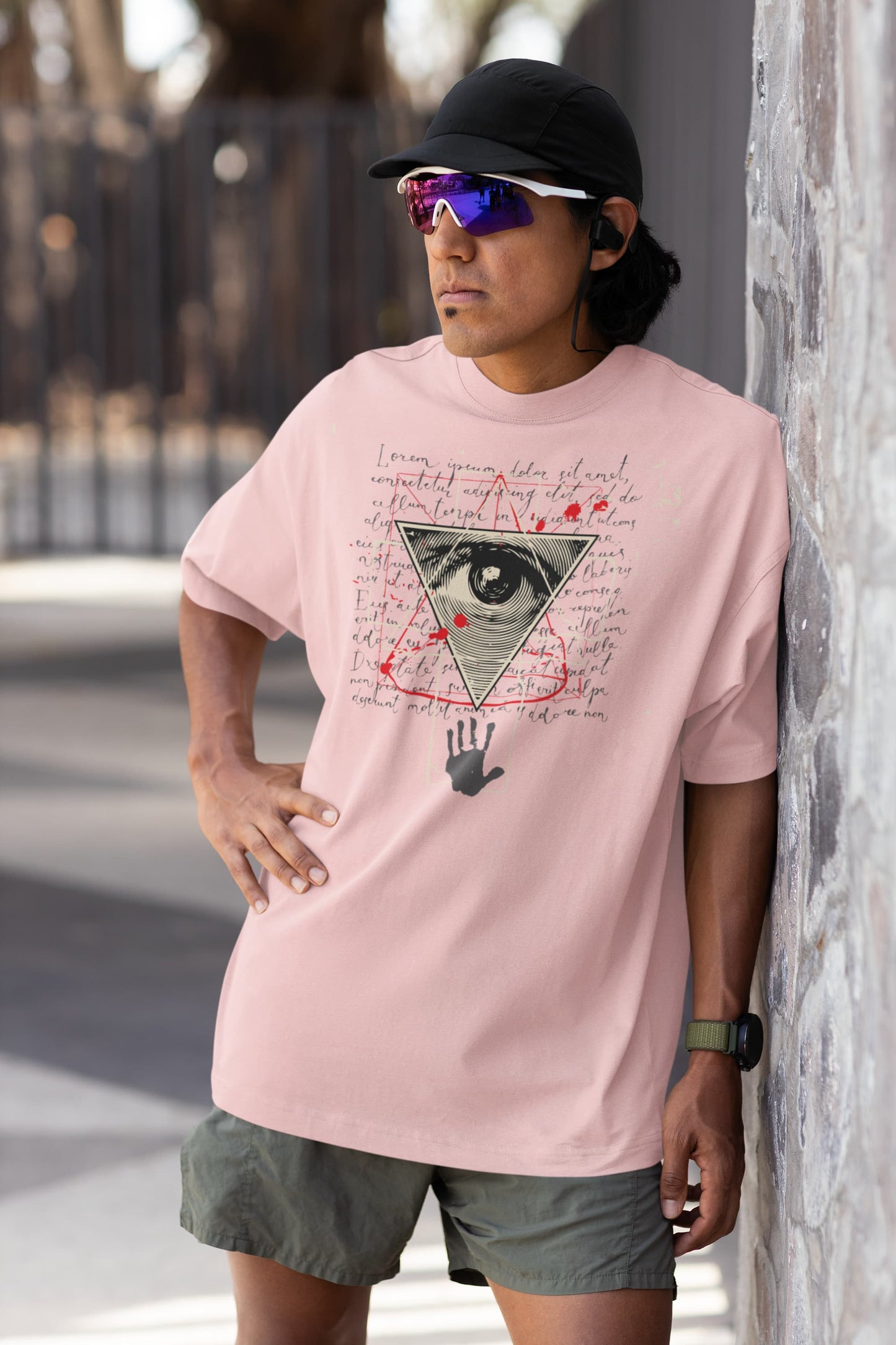Illuminati Graphics - Men's Oversized Classic T-Shirt
