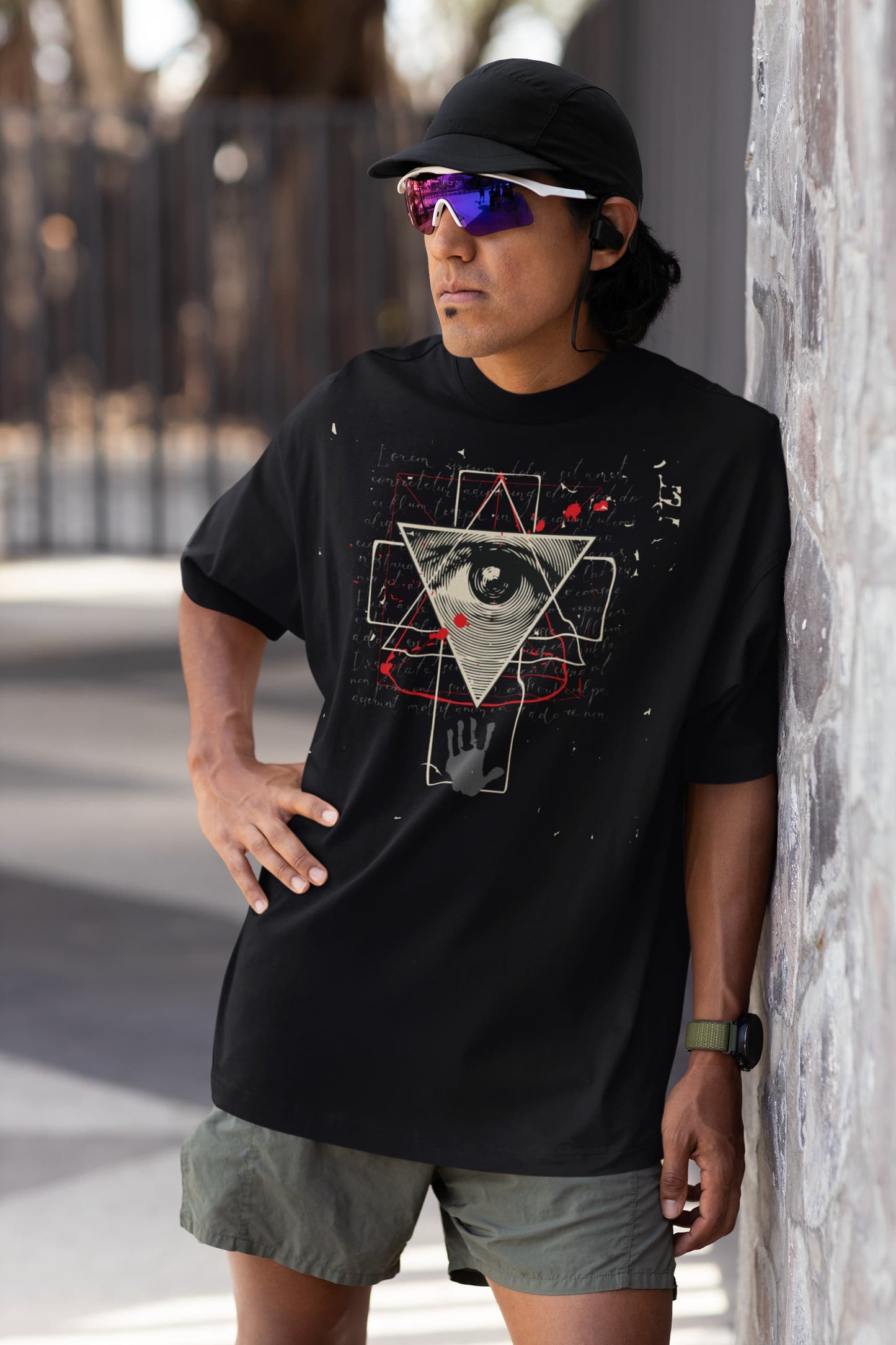 Illuminati Graphics - Men's Oversized Classic T-Shirt