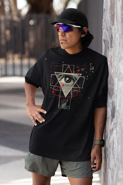 Illuminati Graphics - Men's Oversized Classic T-Shirt