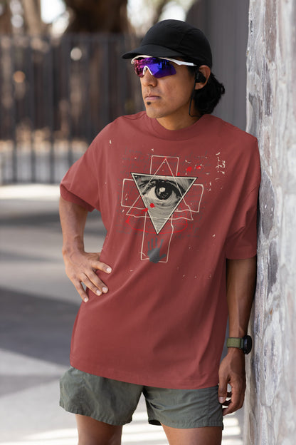 Illuminati Graphics - Men's Oversized Classic T-Shirt