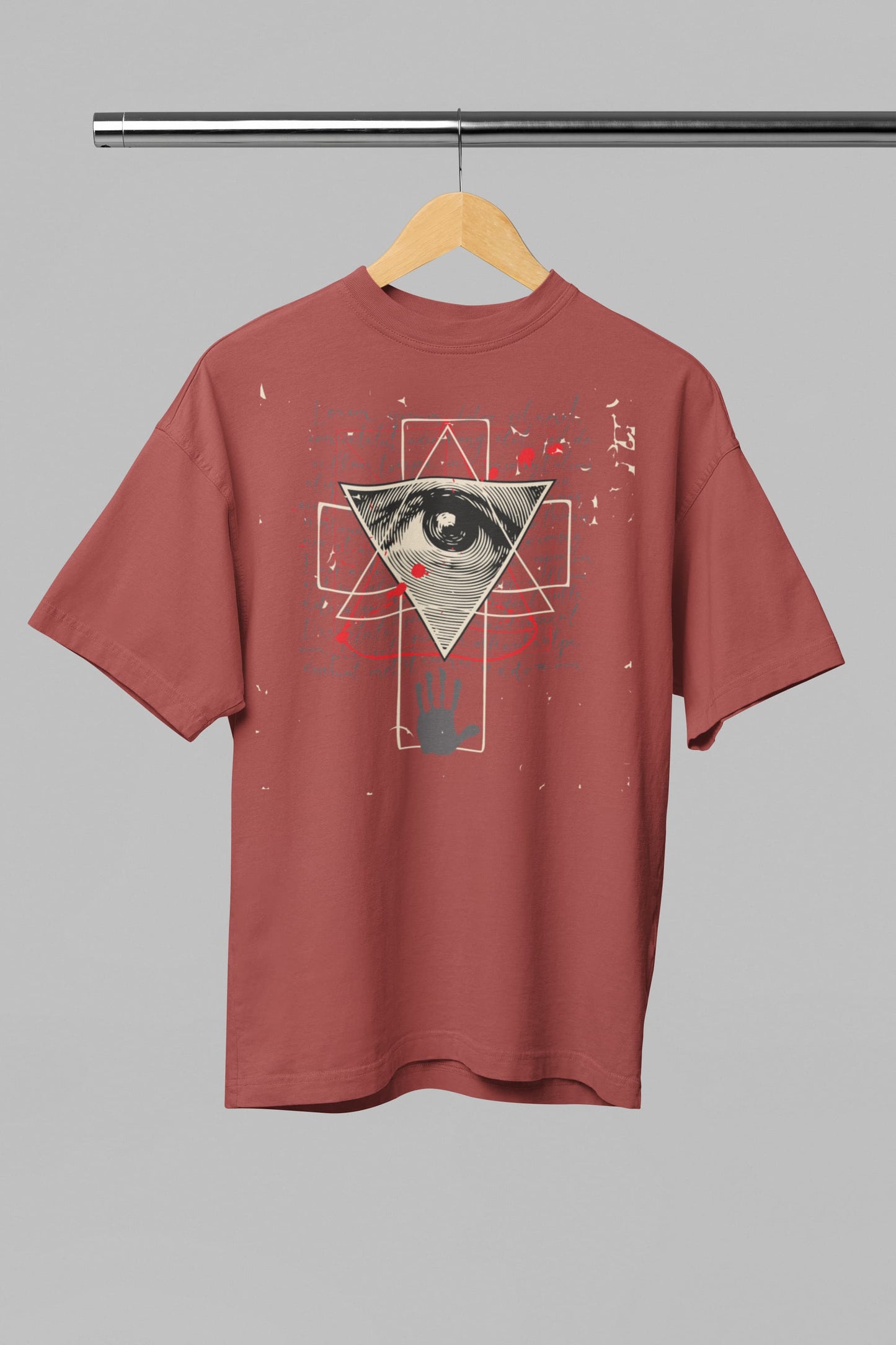 Illuminati Graphics - Men's Oversized Classic T-Shirt