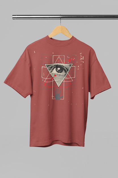 Illuminati Graphics - Men's Oversized Classic T-Shirt