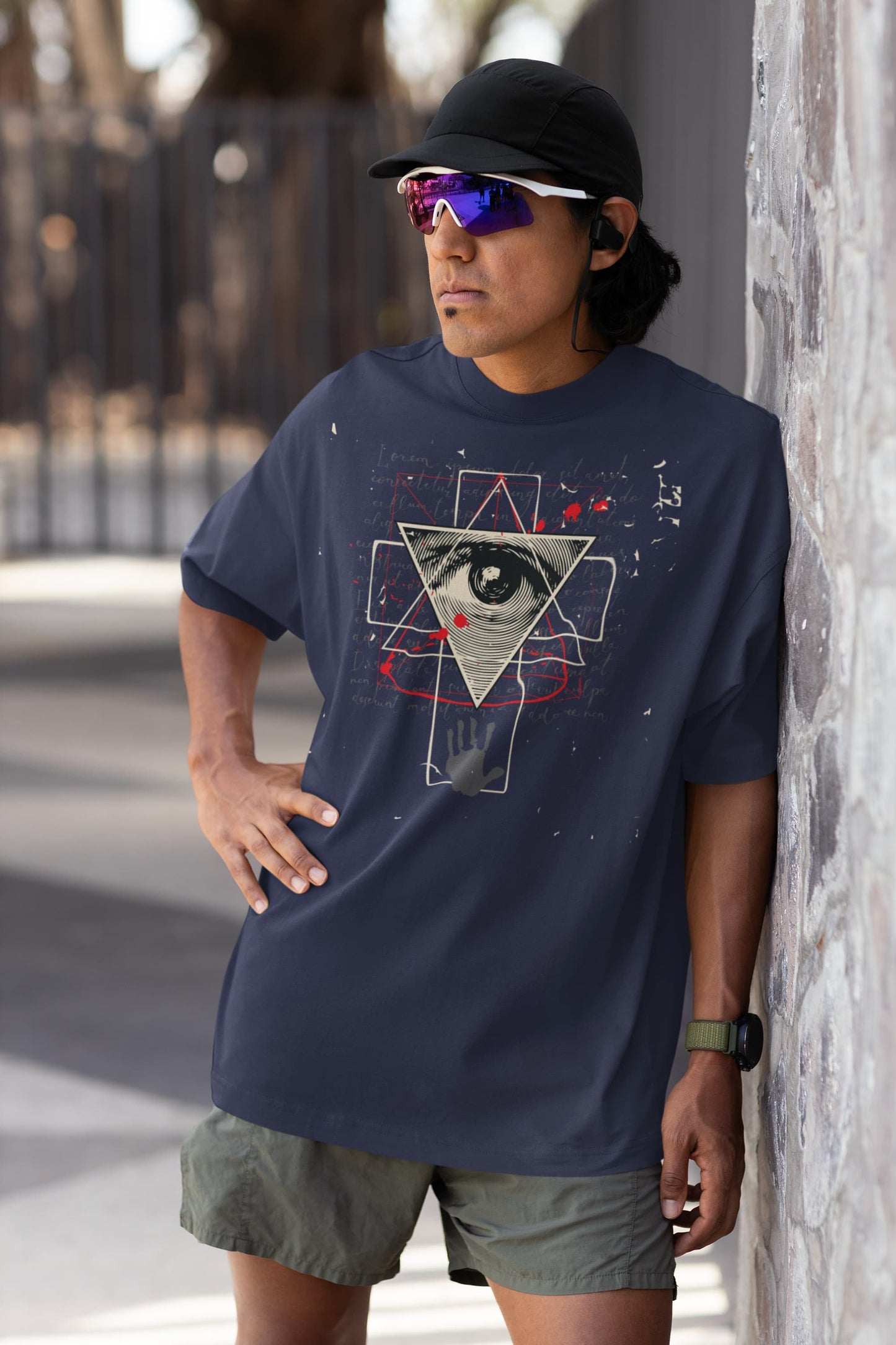 Illuminati Graphics - Men's Oversized Classic T-Shirt