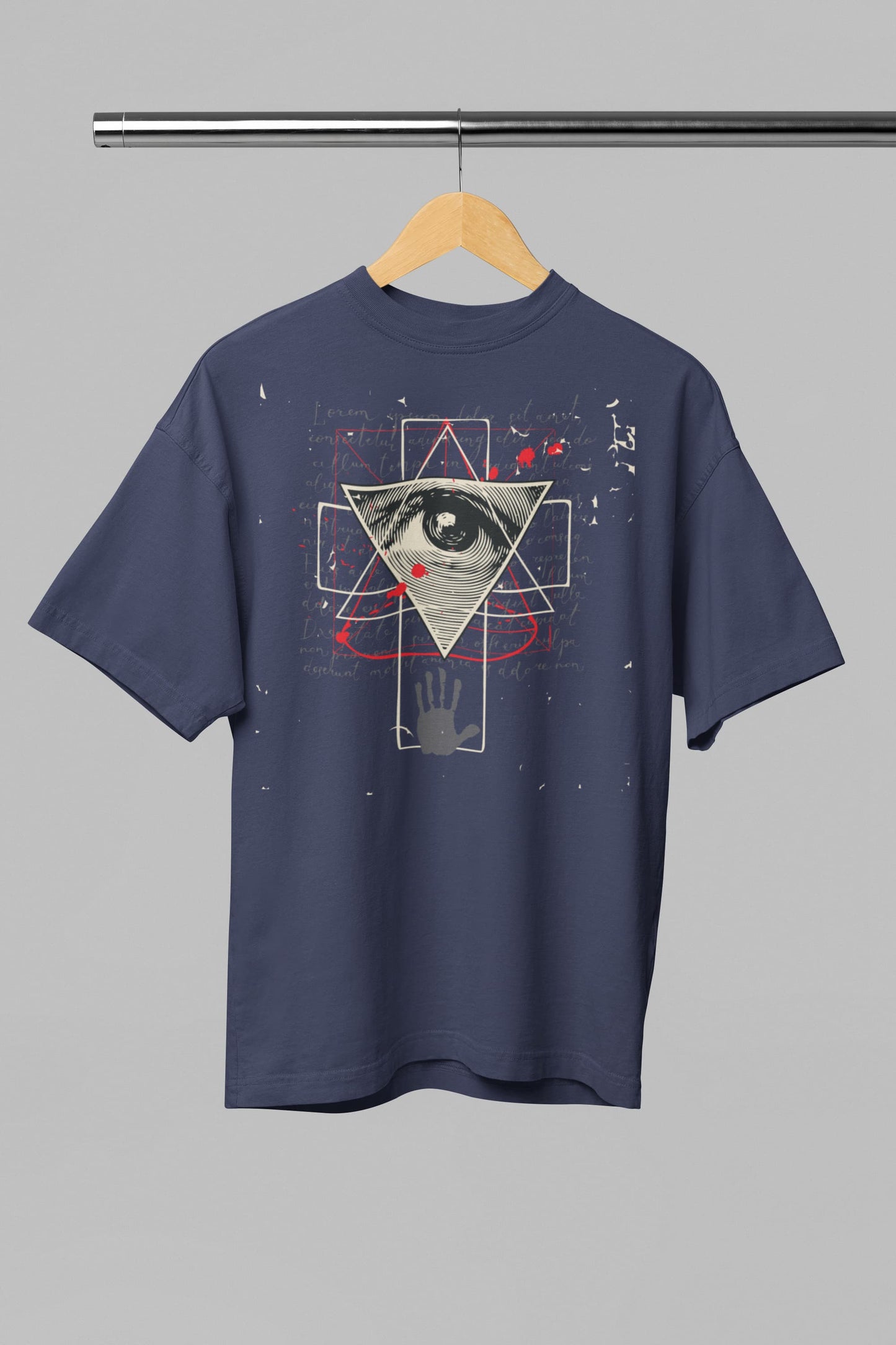 Illuminati Graphics - Men's Oversized Classic T-Shirt