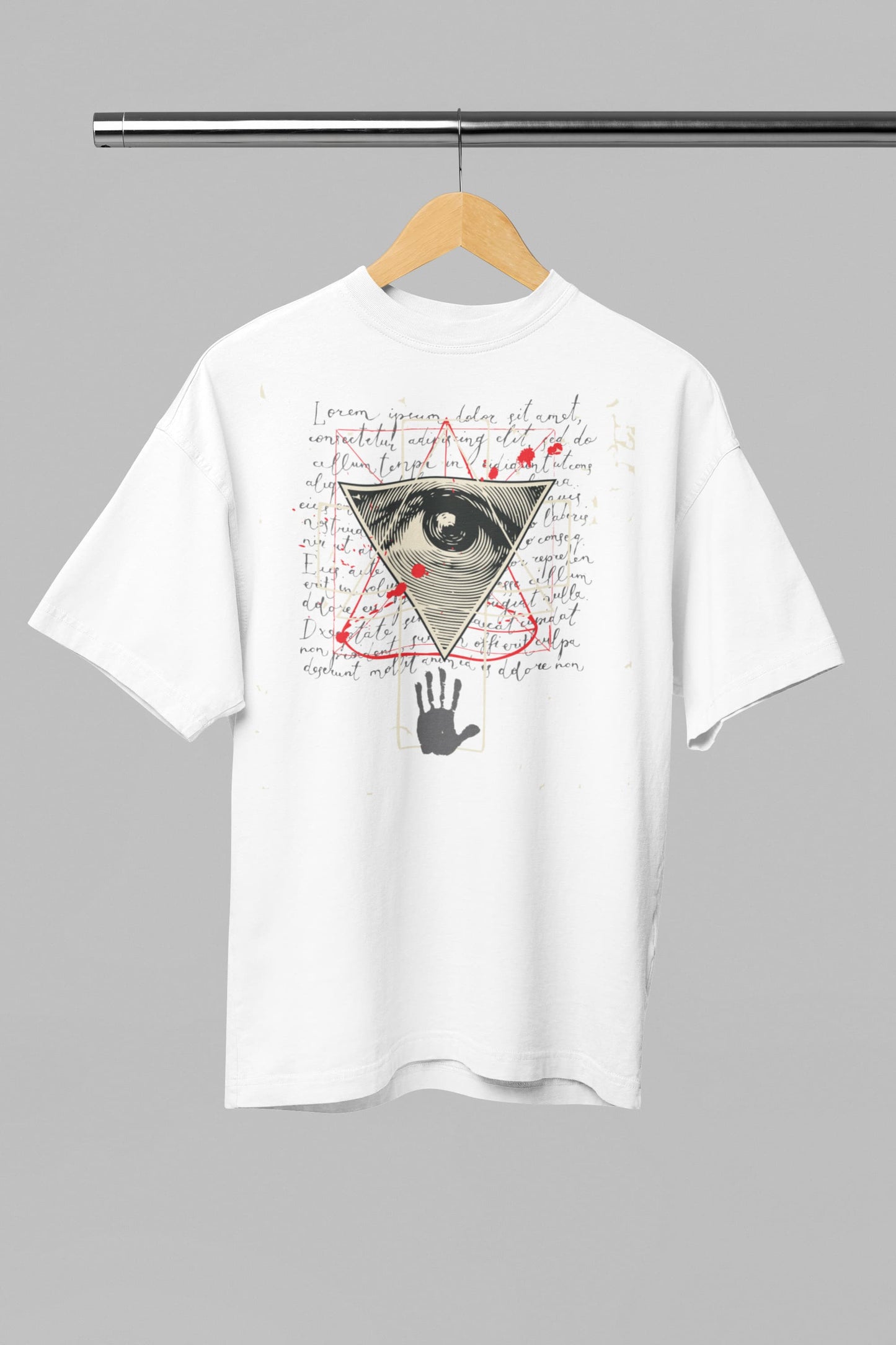Illuminati Graphics - Men's Oversized Classic T-Shirt