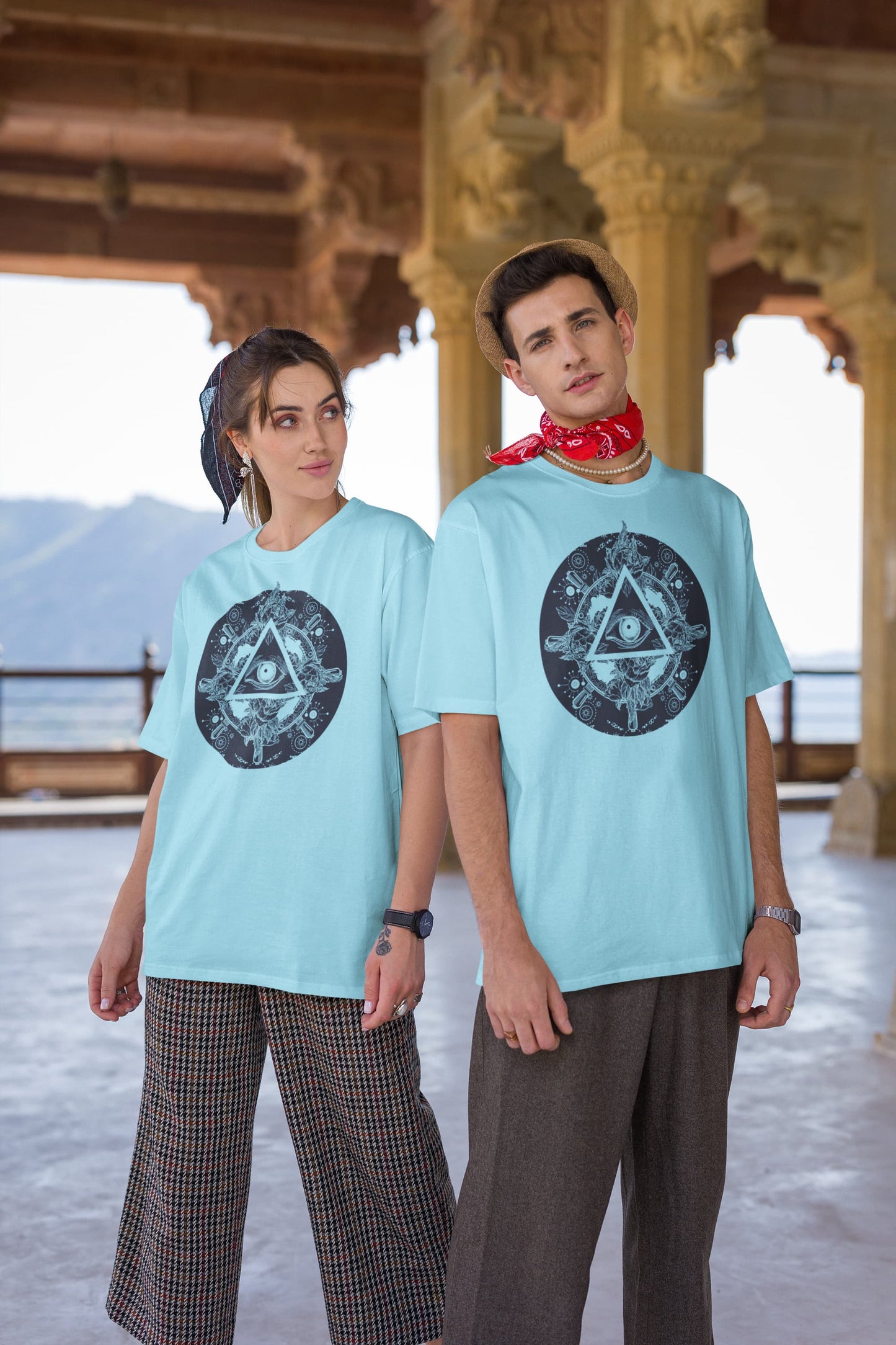 Illusion - Graphics Unisex Oversized Classic T-Shirt