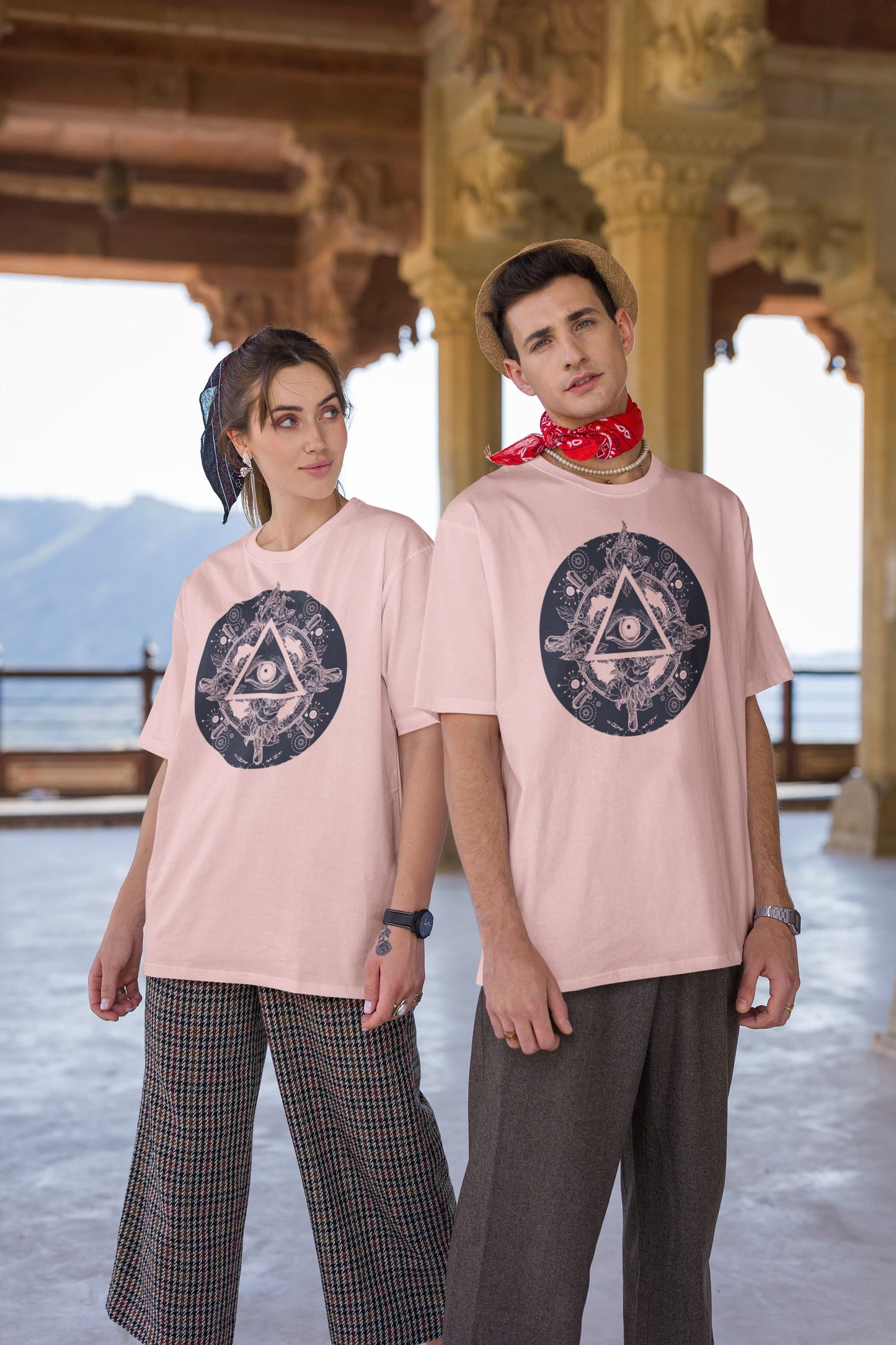 Illusion - Graphics Unisex Oversized Classic T-Shirt