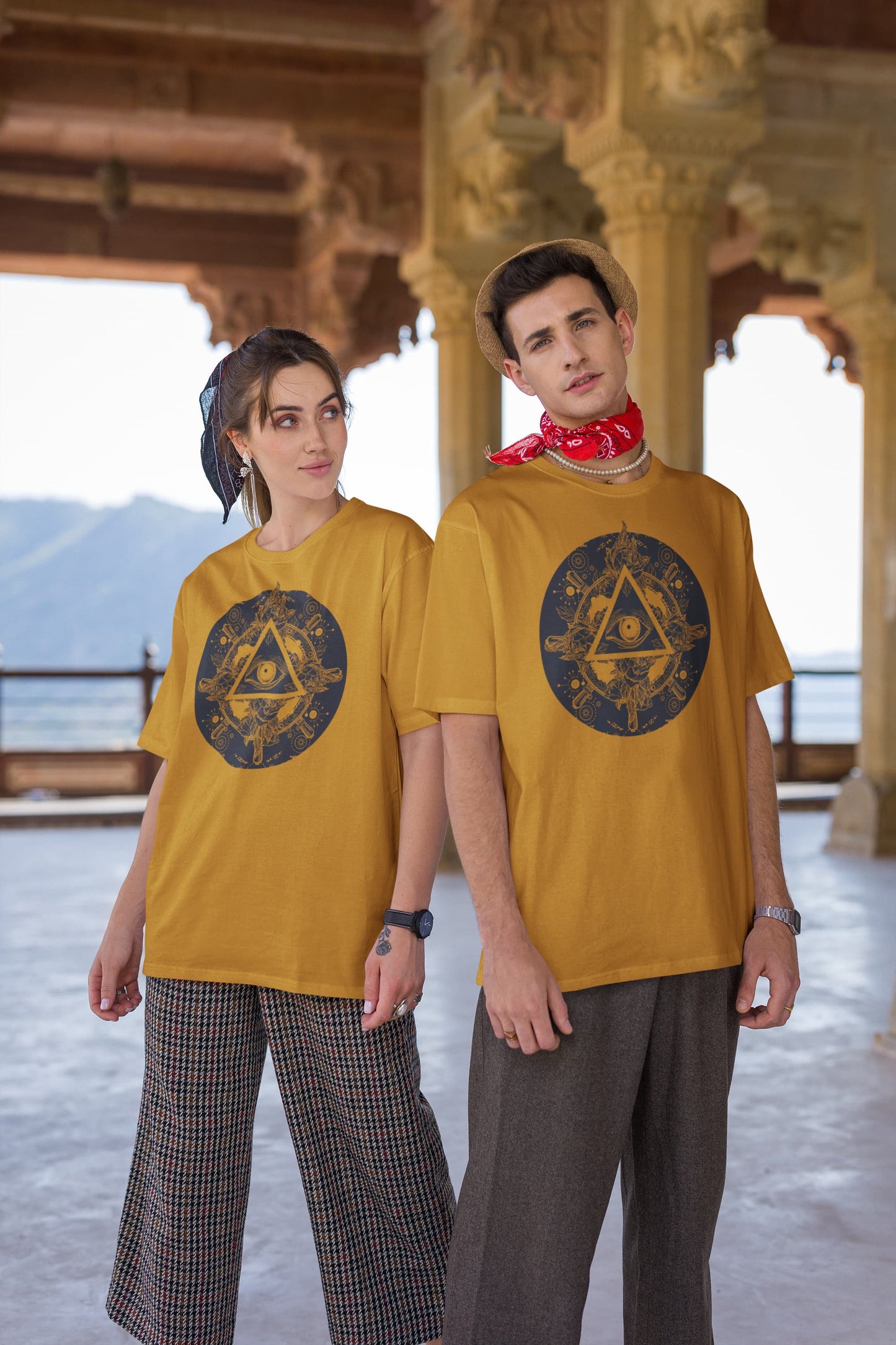 Illusion - Graphics Unisex Oversized Classic T-Shirt