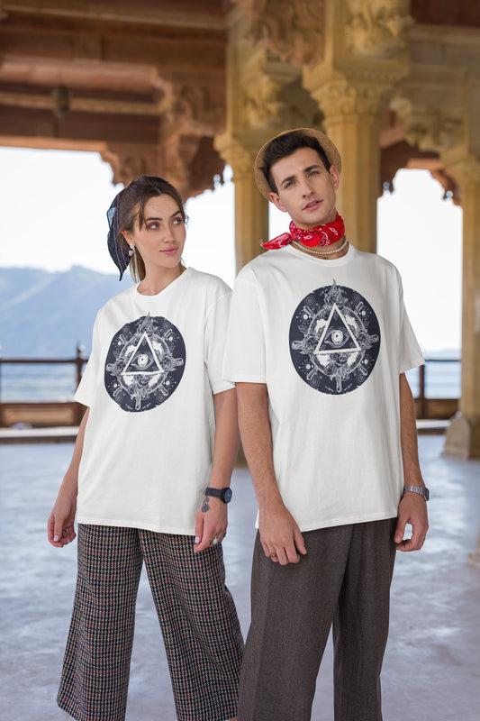 Illusion - Graphics Unisex Oversized Classic T-Shirt