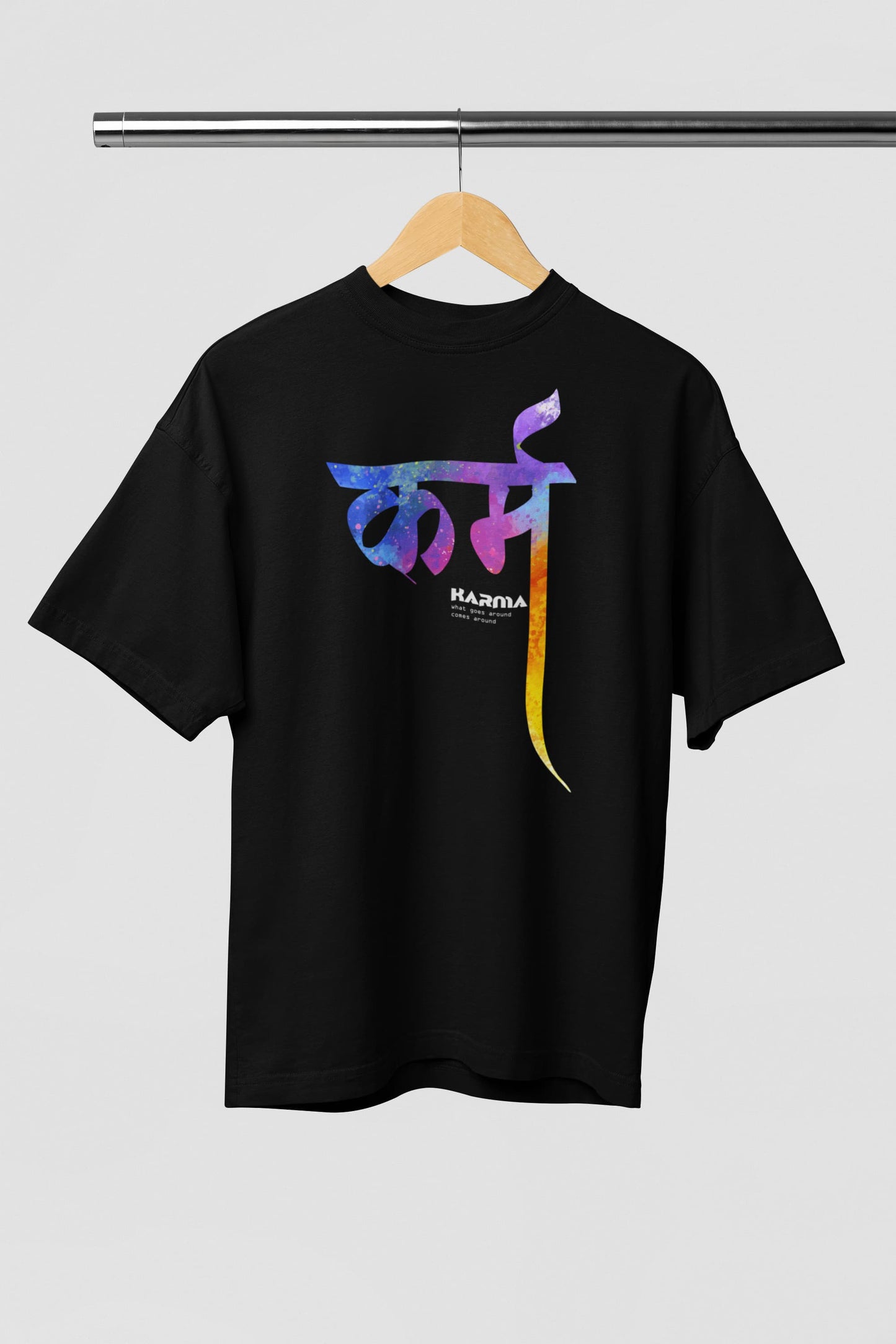 Karma - Men's Oversized Classic T-Shirt
