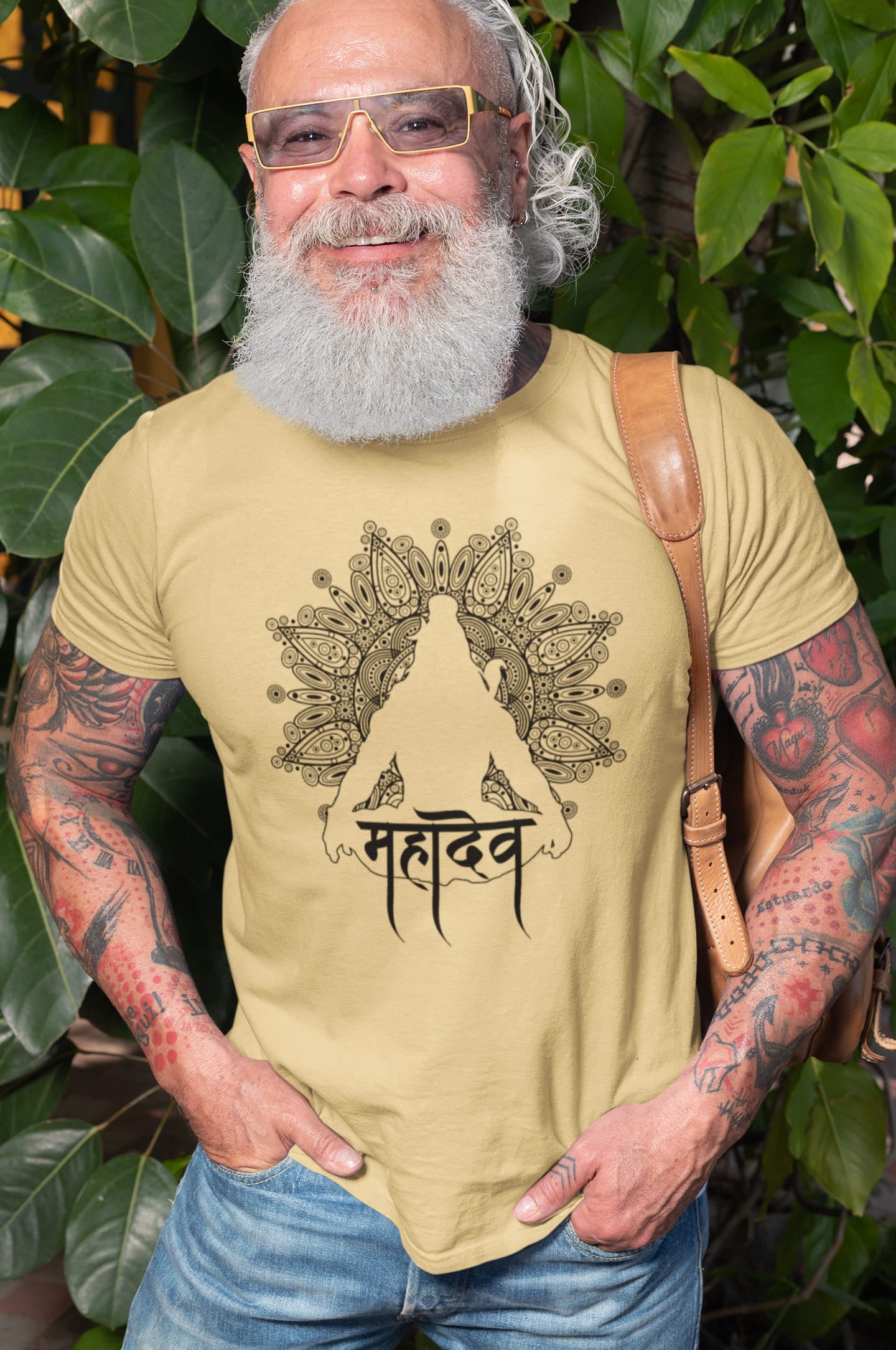 Mahadev - Round Neck Half Sleeve Classic T-Shirt