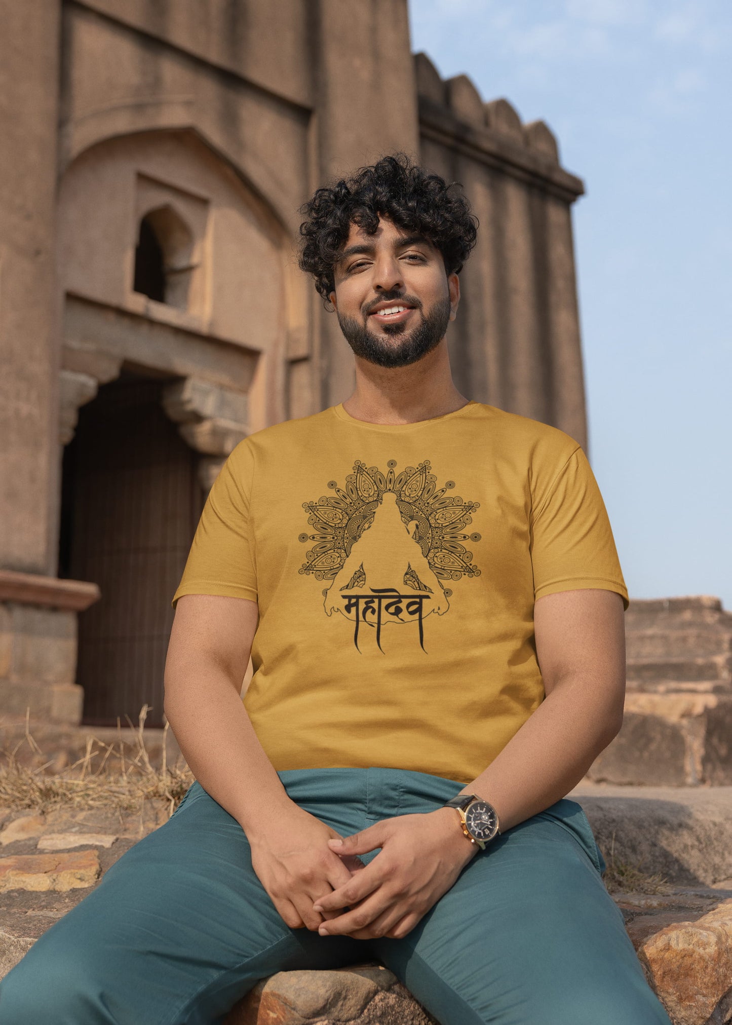 Mahadev - Round Neck Half Sleeve Classic T-Shirt