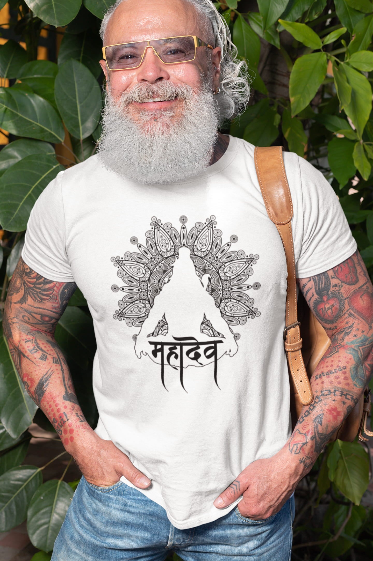 Mahadev - Round Neck Half Sleeve Classic T-Shirt