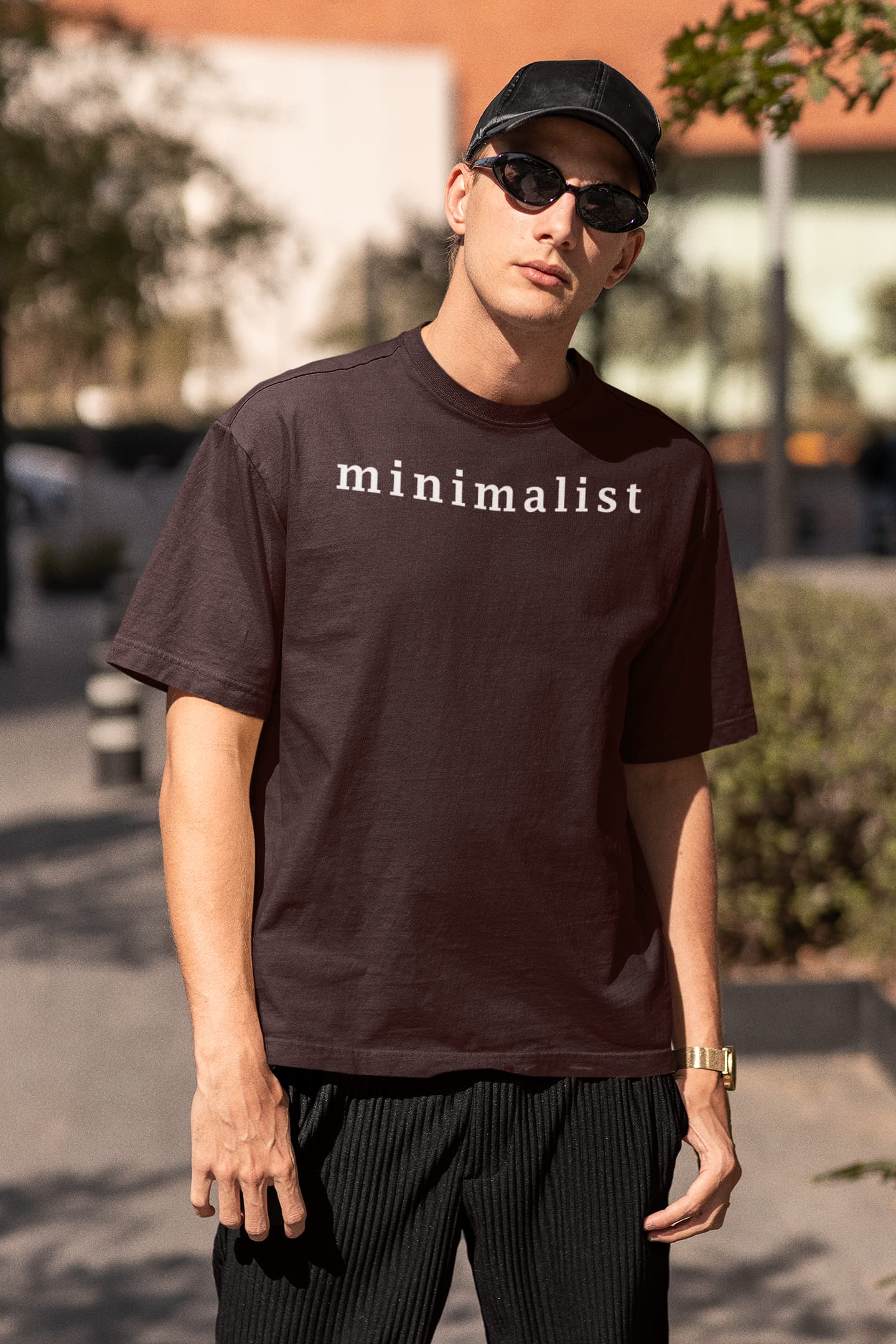 Minimalist - Men's Oversized Classic T-Shirt