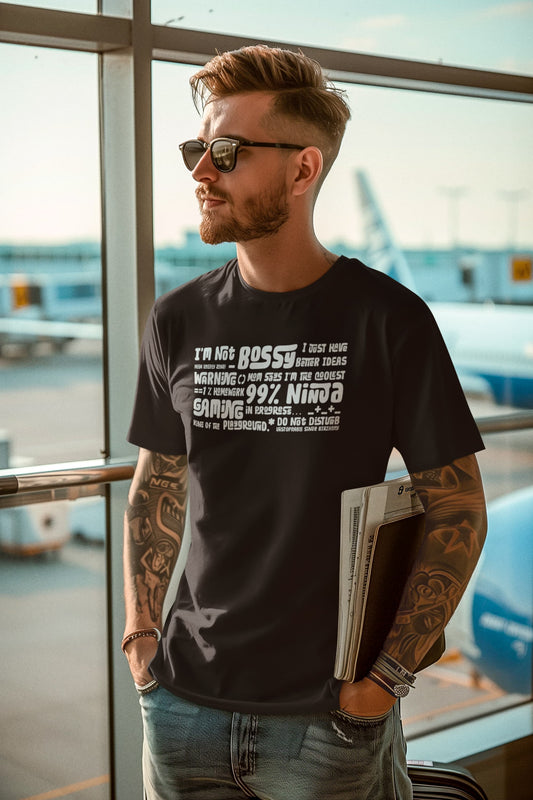 Multi Quotes - Men's Round Neck Half Sleeve Classic T-Shirt