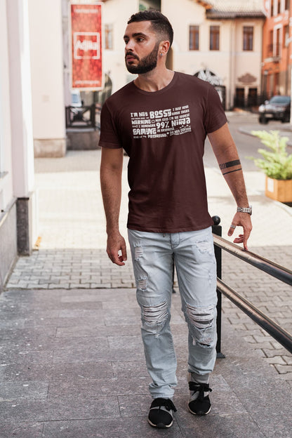 Multi Quotes - Men's Round Neck Half Sleeve Classic T-Shirt