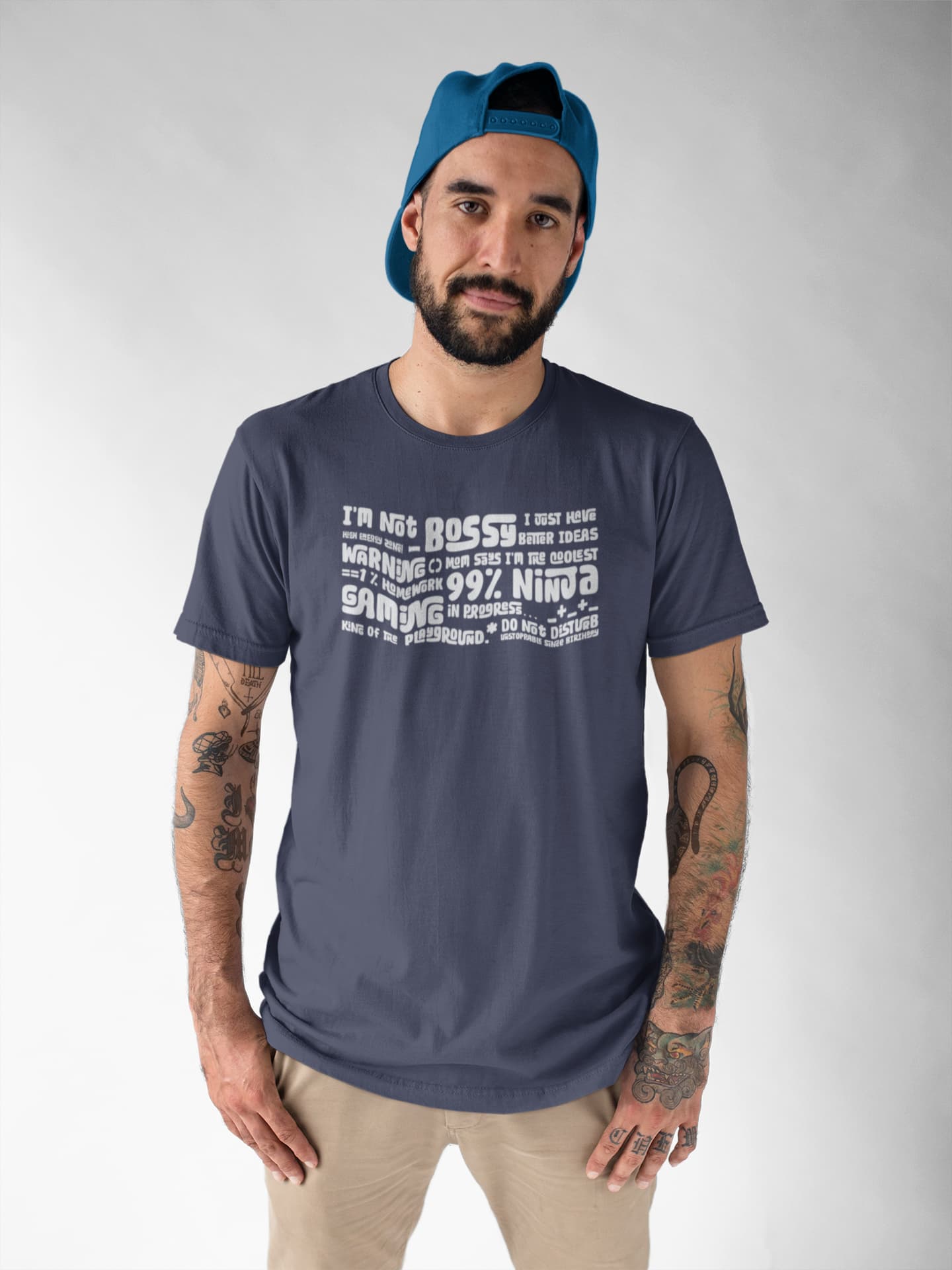 Multi Quotes - Men's Round Neck Half Sleeve Classic T-Shirt