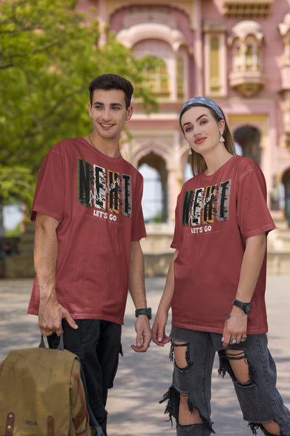 Next Adventure - Unisex Graphics Oversized Classic T-Shirt