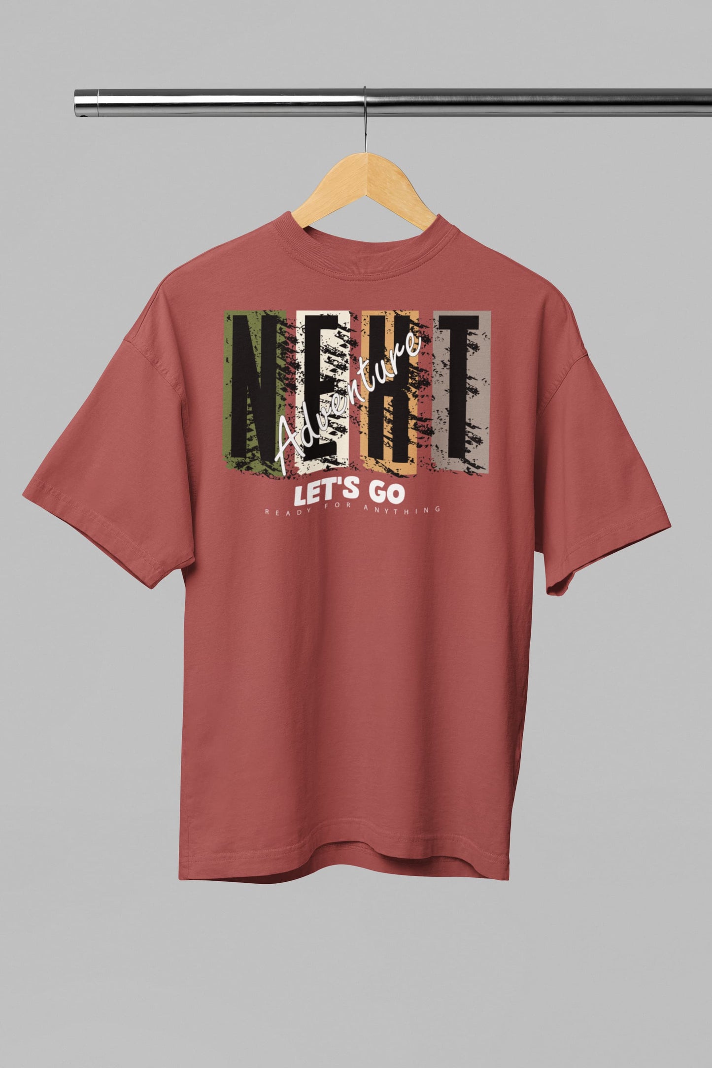 Next Adventure - Unisex Graphics Oversized Classic T-Shirt