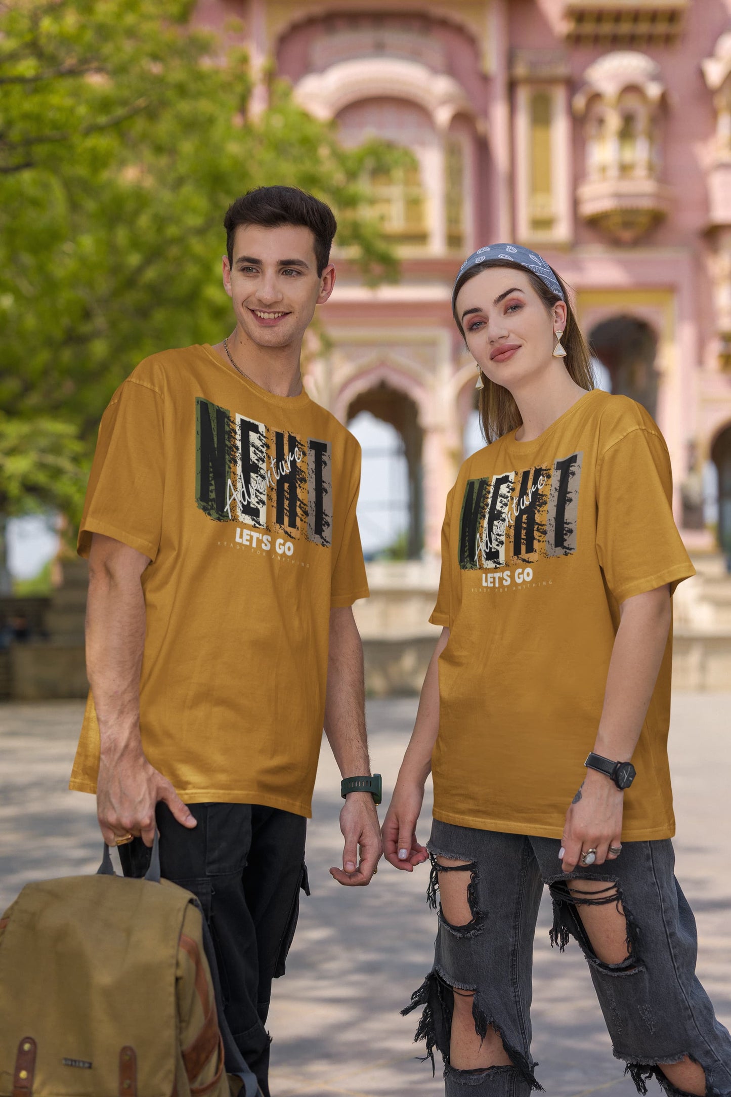 Next Adventure - Unisex Graphics Oversized Classic T-Shirt