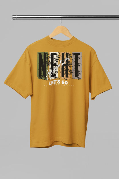 Next Adventure - Unisex Graphics Oversized Classic T-Shirt