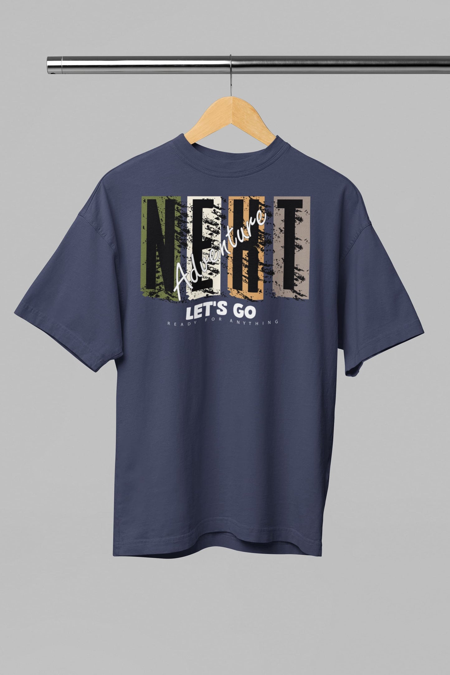 Next Adventure - Unisex Graphics Oversized Classic T-Shirt