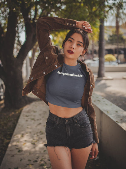 Be Pandastic - Women's Crop Top