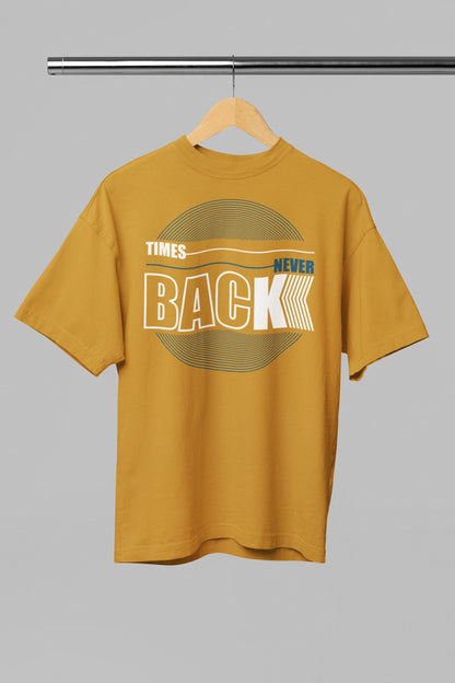 Time Never Back - Unisex Graphics Oversized Classic T-Shirt