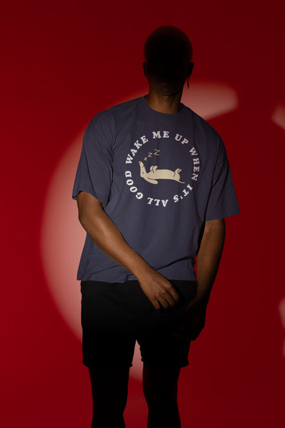 Wake Me Up - Men's Oversized Standard T-Shirt