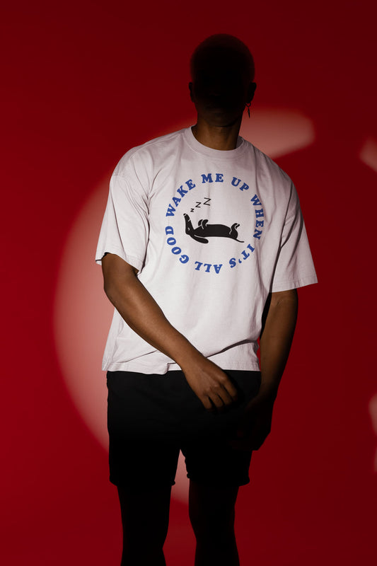 Wake Me Up - Men's Oversized Standard T-Shirt