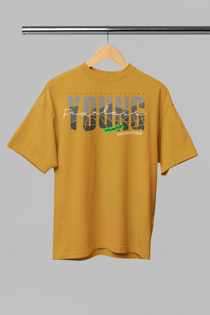 Young Fearless - Men's Graphics Oversized Classic T-Shirt